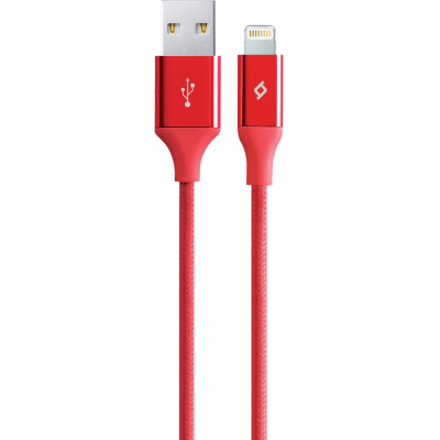Кабел AlumiCable Lightning Charge/Data Cable, Червен