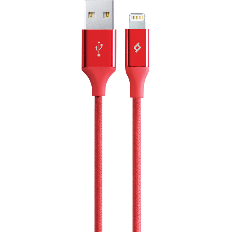 Кабел AlumiCable Lightning Charge/Data Cable,Черве...