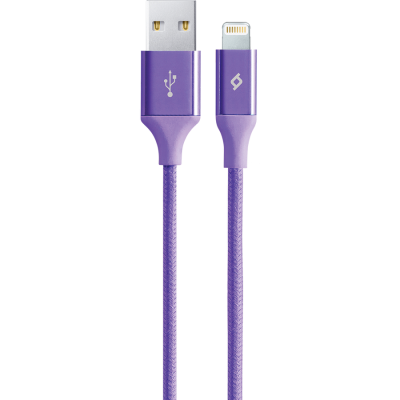 Кабел AlumiCable Lightning Charge/Data Cable, Лилав