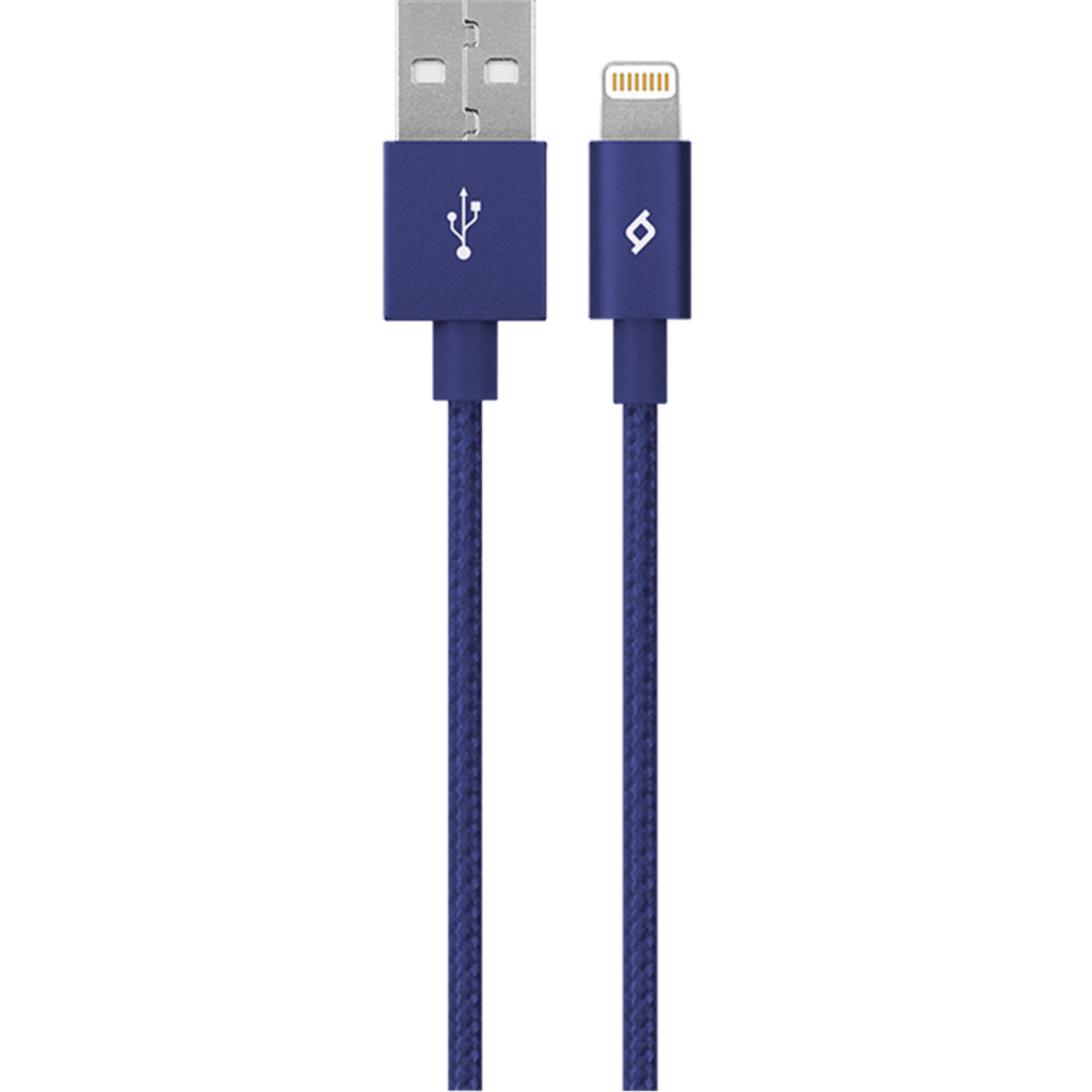 Кабел MFI AlumiCable Lightning Charge/Data Cable - Син,116246