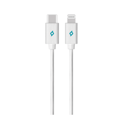 Кабел MFI Lightning - Type C Charge / Data Cable, 150cm - Бял