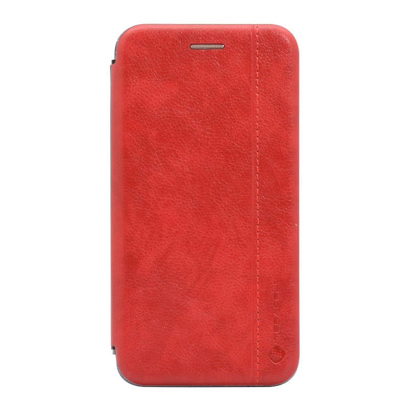 Калъф Teracell Leather за Nokia 2.2 - Червен...