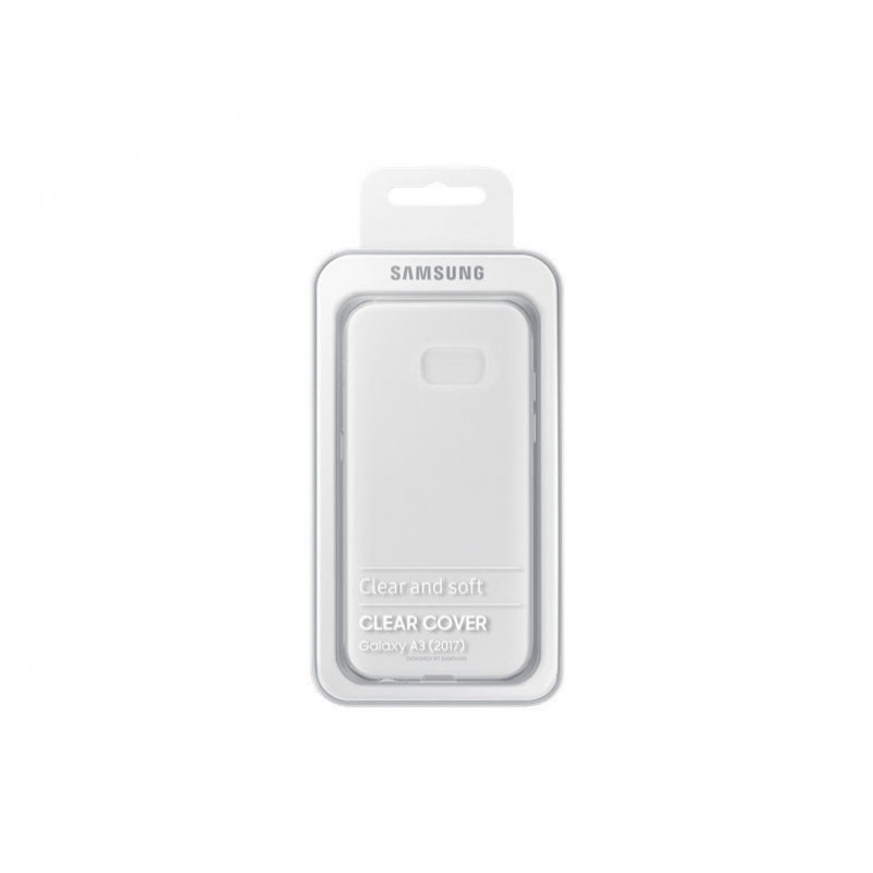 Оригинален гръб Clear Cover Samsung Galaxy A3 2017 Прозрачен
