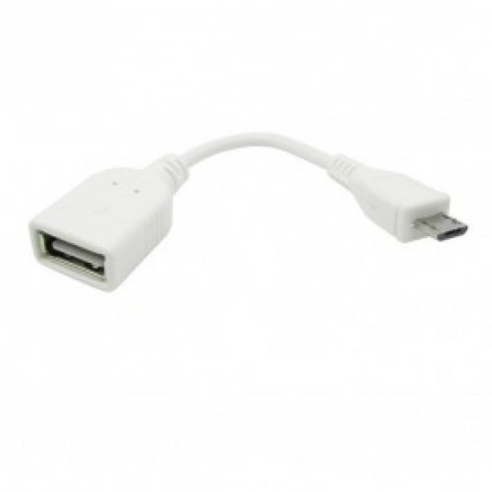 OTG micro USB кабeл бял R54-A2