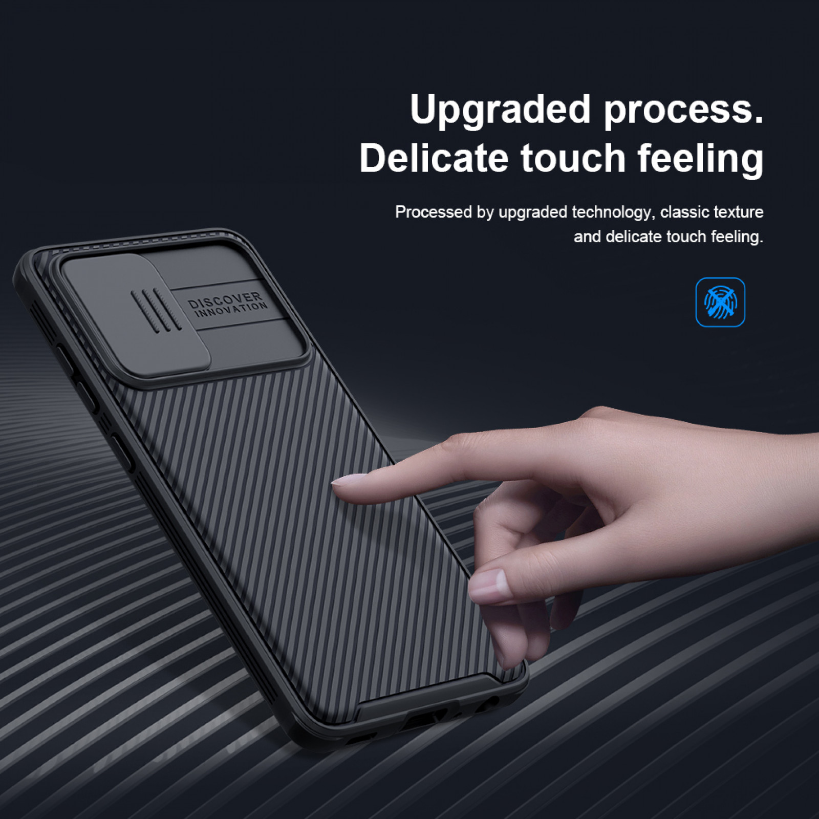 Гръб Nillkin Camshield pro за Samsung  Galaxy A52 5G/4G- Черен