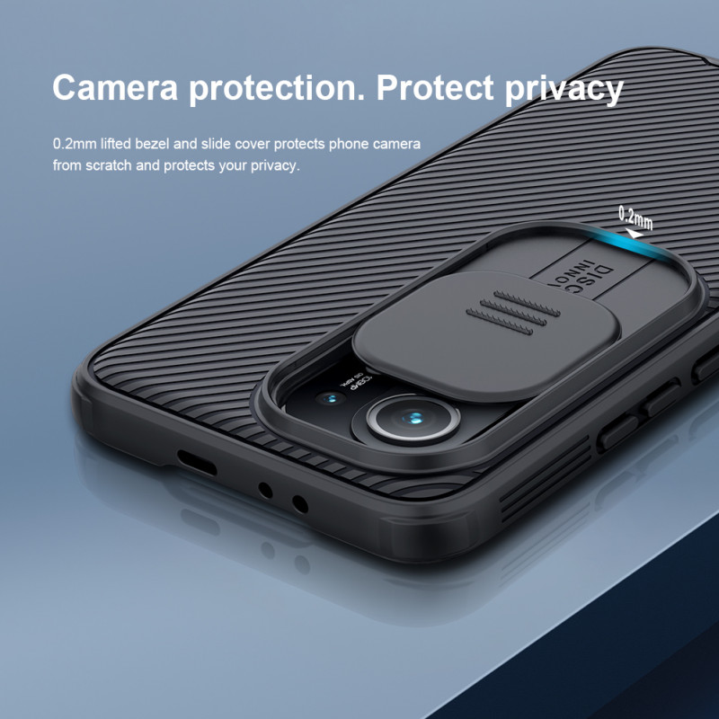 Гръб Nillkin Camshield pro за Xiaomi Mi 11 - Черен