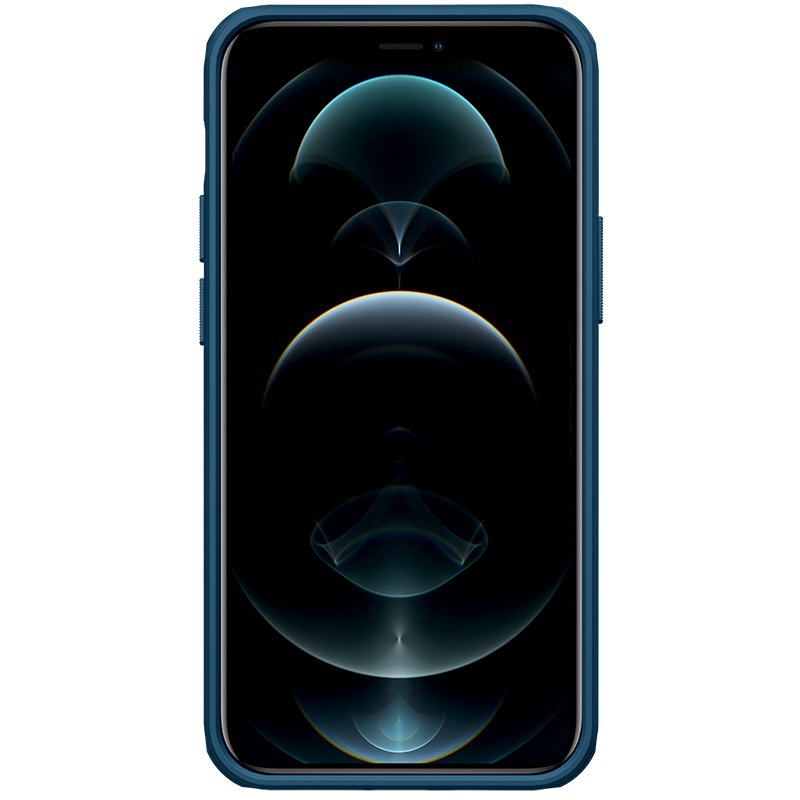 Гръб Nillkin Frosted Shield Pro за iPhone 13 mini - Син - Калъфи за iPhone 13 | Phoneplay.bg