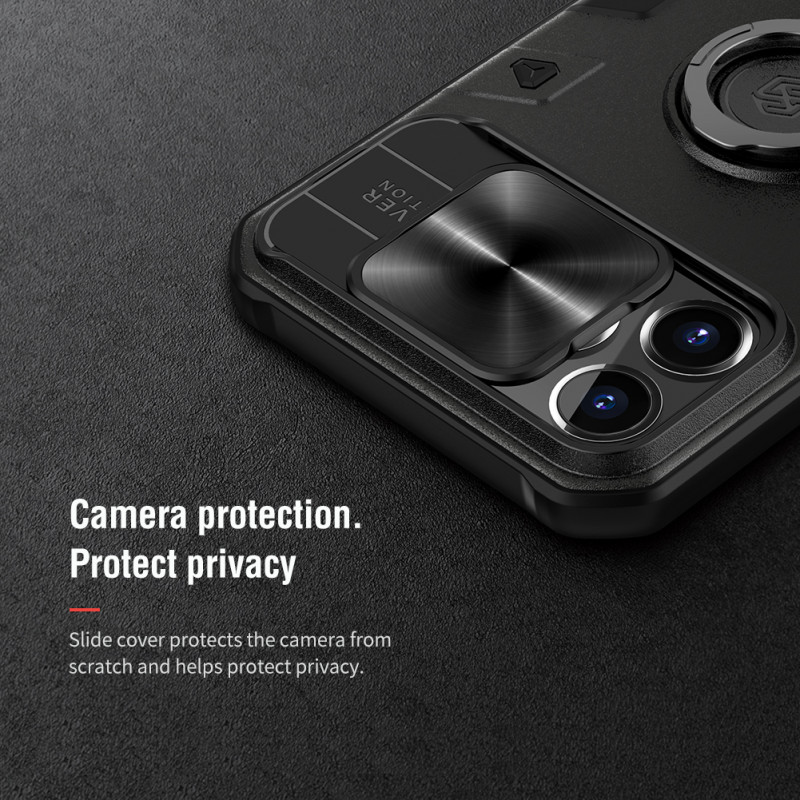 Гръб Nillkin cam shield armor за Iphone 13 Pro Max - Черен