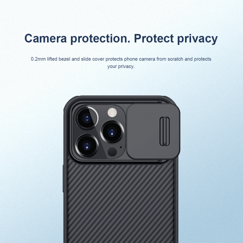 Гръб Nillkin Camshield pro за Iphone 13 Pro - Черен