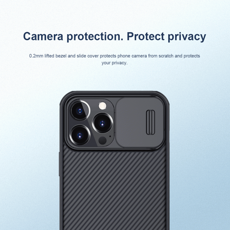 Гръб Nillkin Camshield pro за Iphone 13 Pro Max - Черен