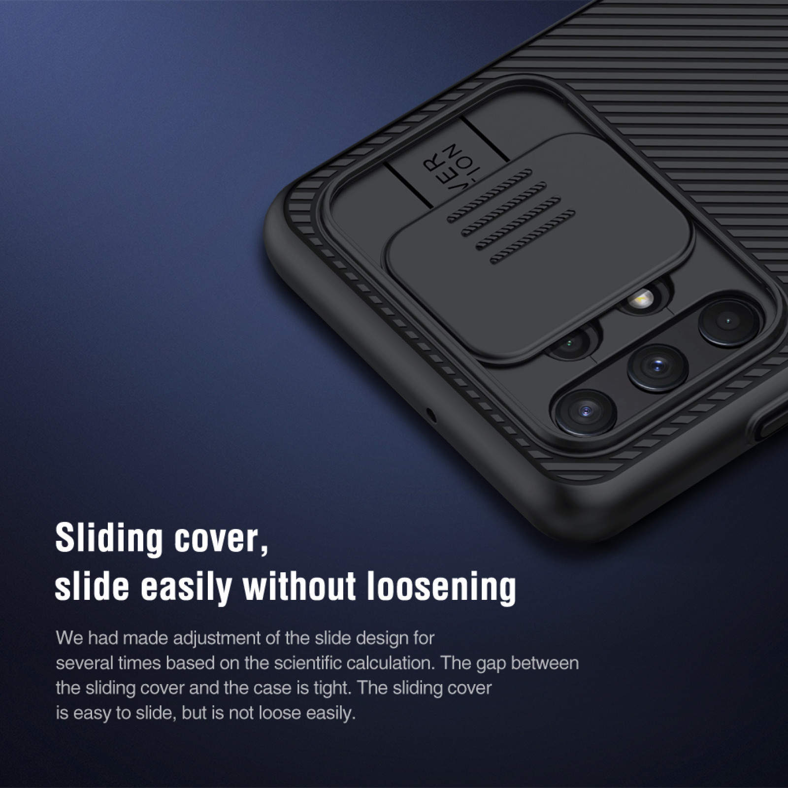 Гръб Nillkin Camshield series за Samsung Galaxy A32 4G - Черен