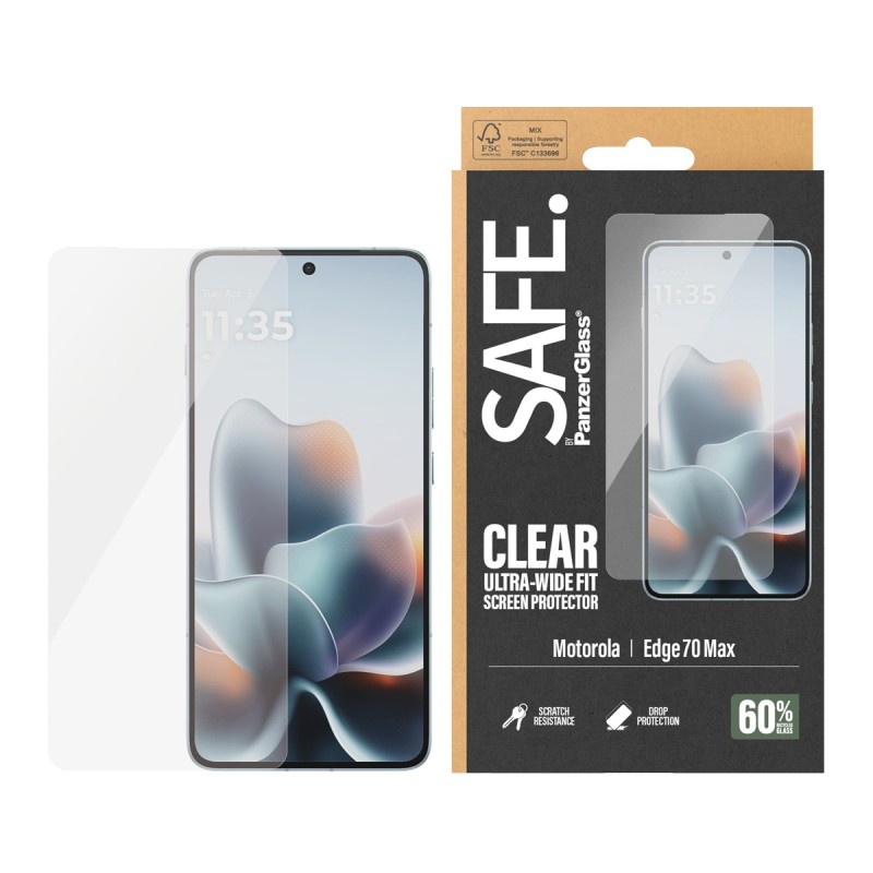 Стъклен протектор SAFE за Motorola Moto Edge 70 Max, UWF