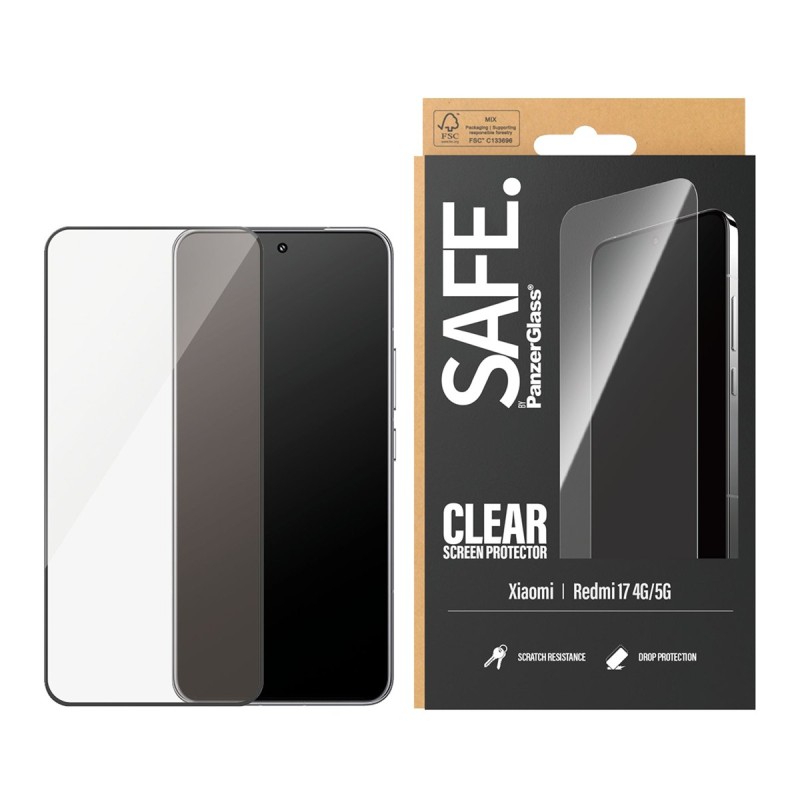 Стъклен протектор Safe за Xiaomi Redmi 17, UWF