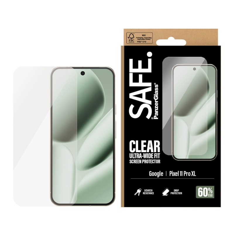 Стъклен протектор Safe за Google Pixel 11 Pro XL, UWF