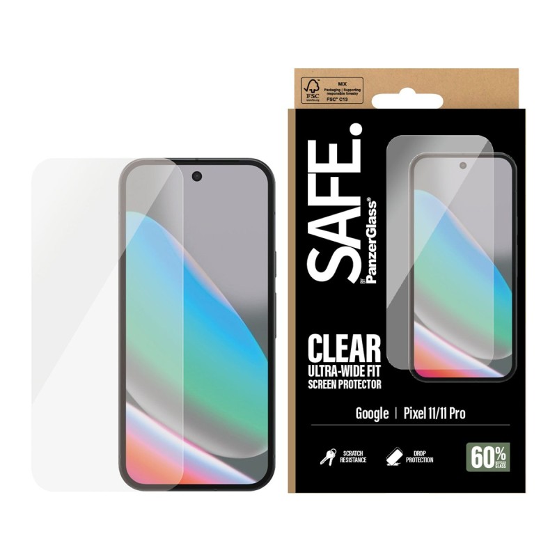 Стъклен протектор Safe за Google Pixel 11/11 Pro, UWF
