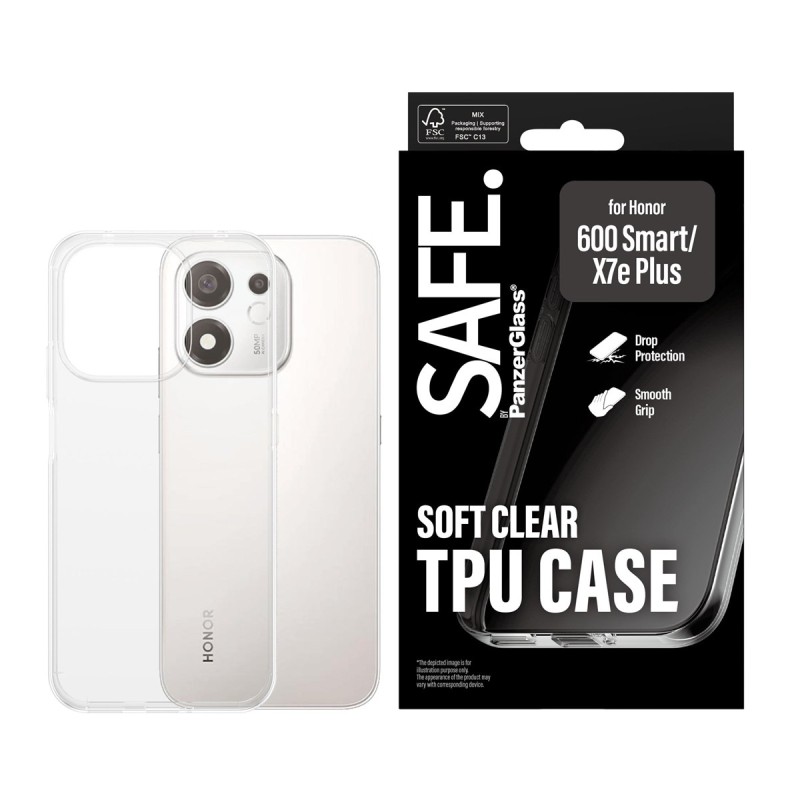 Кейс Safe за Honor 600 Smart - Прозрачен - Калъфи за Honor | Phoneplay.bg