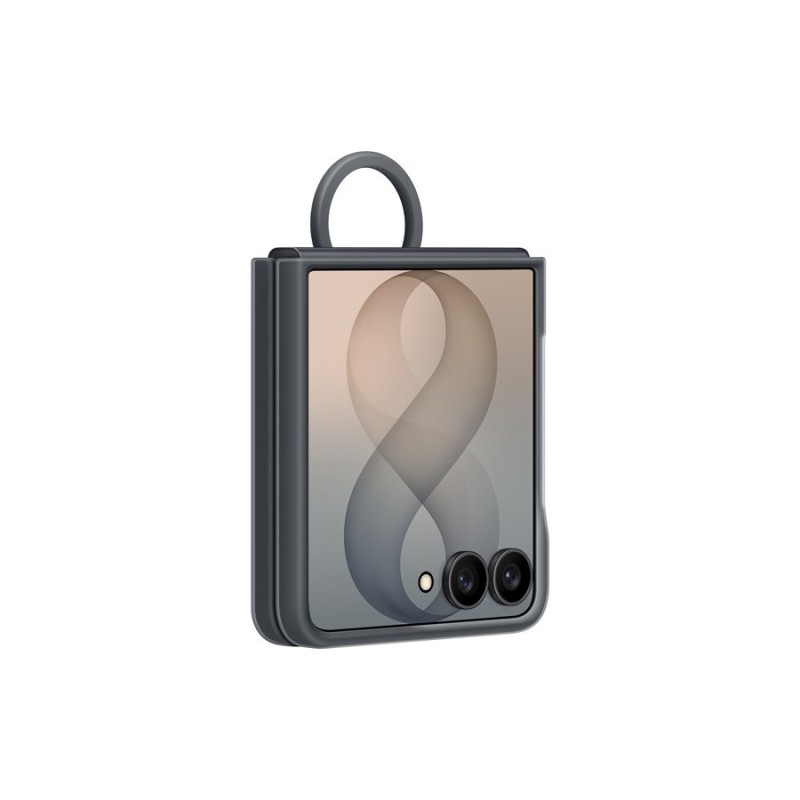 Оригинален кейс Samsung Silicone Magnetic Cover with Ring за Galaxy Z Flip 8 - Графит, EF-EF776CBE | Phoneplay.bg