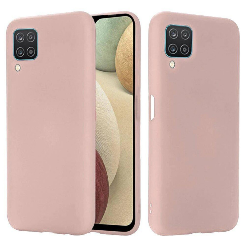 Гръб Mercury Silicone case за Samsung Galaxy A12 - Розов