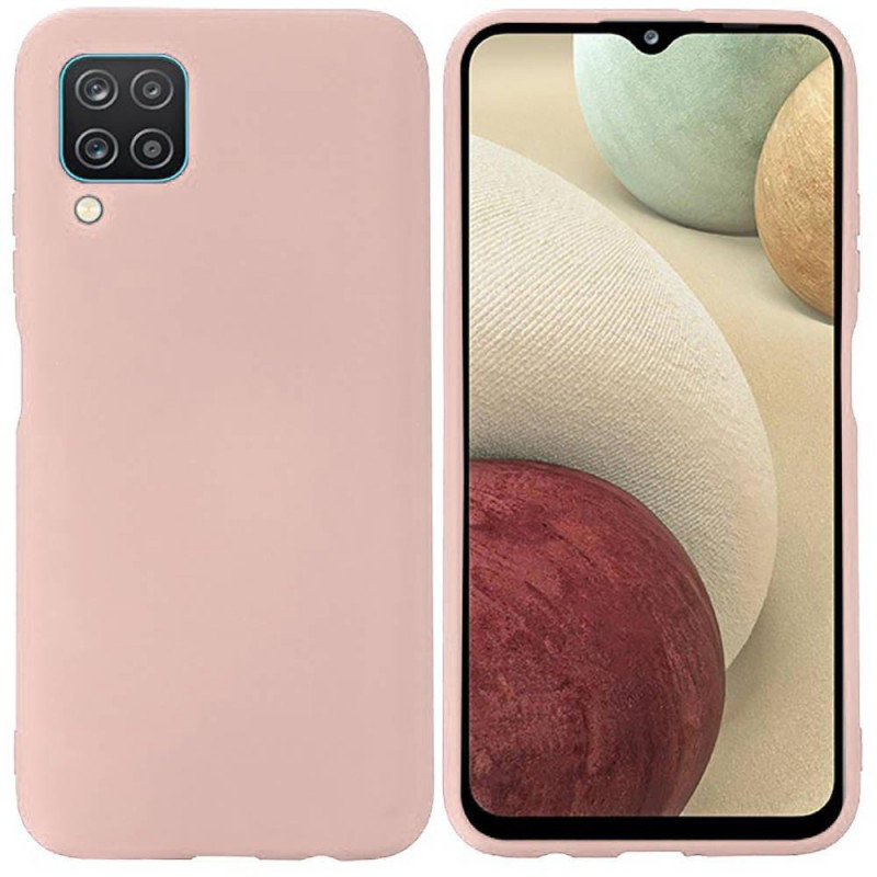 Гръб Mercury Silicone case за Samsung Galaxy A12 - Розов - Samsung Galaxy A12 | Phoneplay.bg