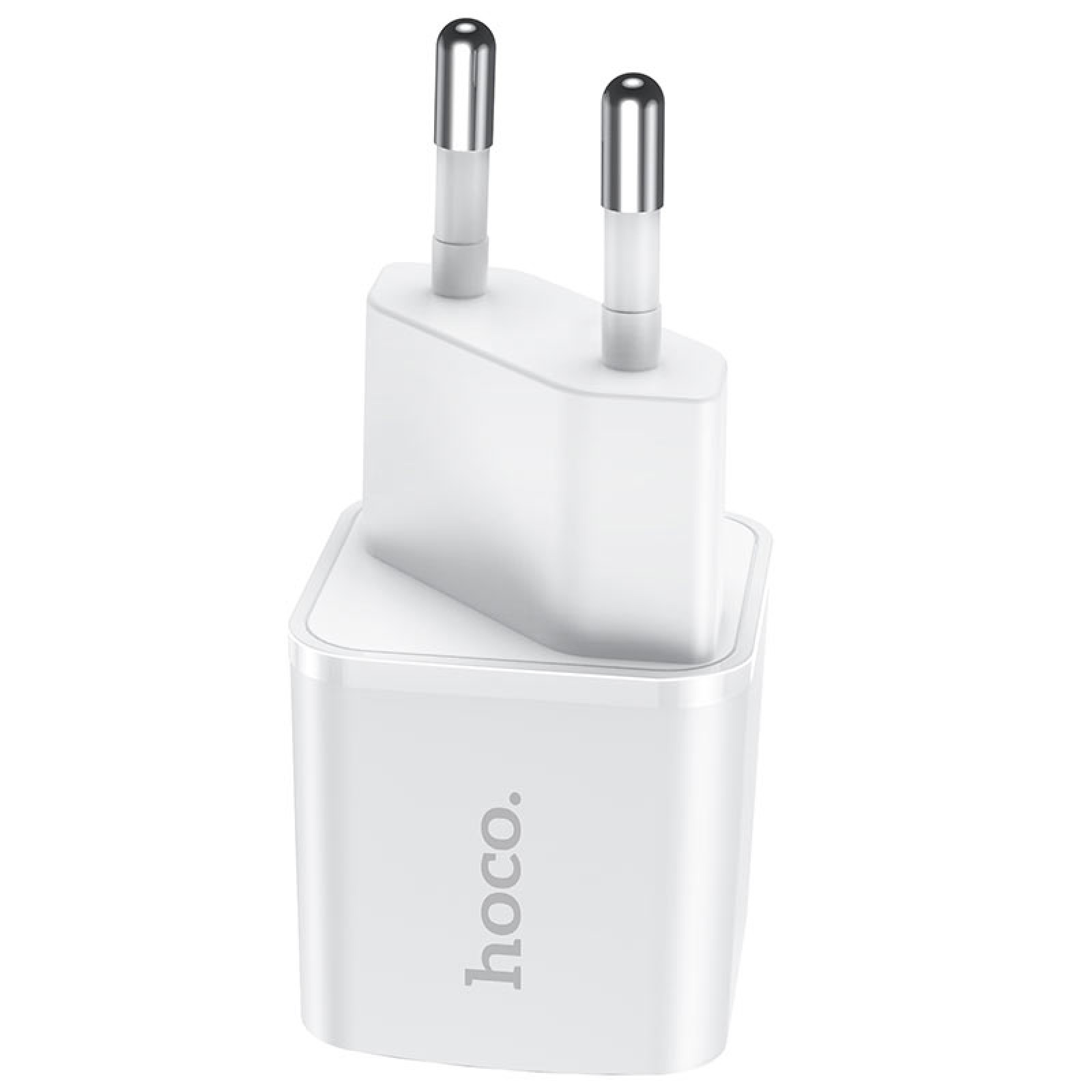 Зарядно Hoco N10 220V PD20W charger - Бяло