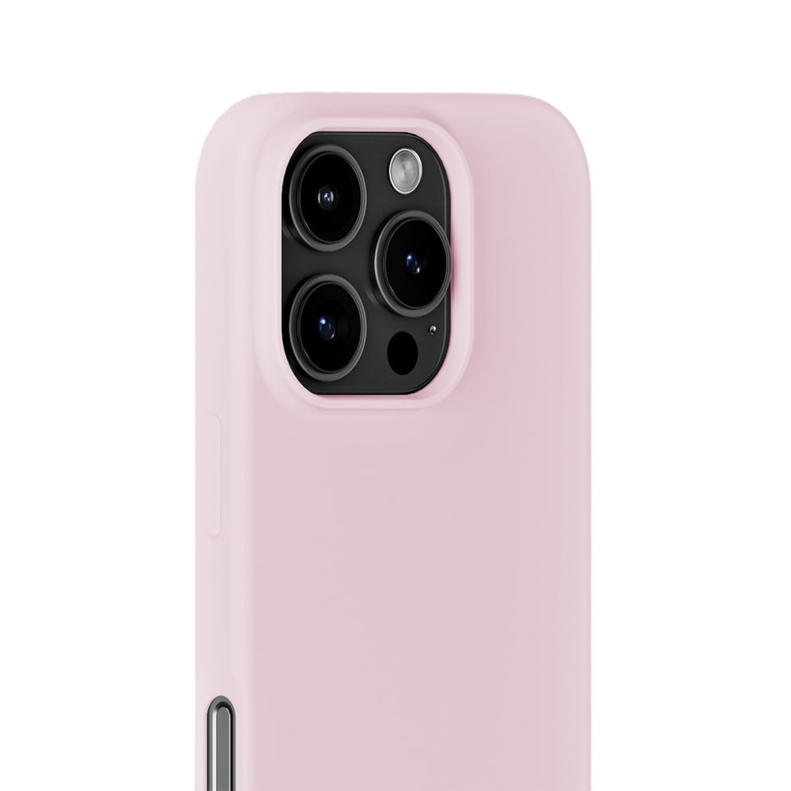 Гръб Holdit Silicone за iPhone 16 Pro Max - Pale Pink - Калъфи за iPhone 16 Pro Max | Phoneplay.bg