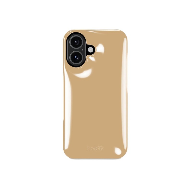 Гръб Holdit Puffy за iPhone 16 - Beige