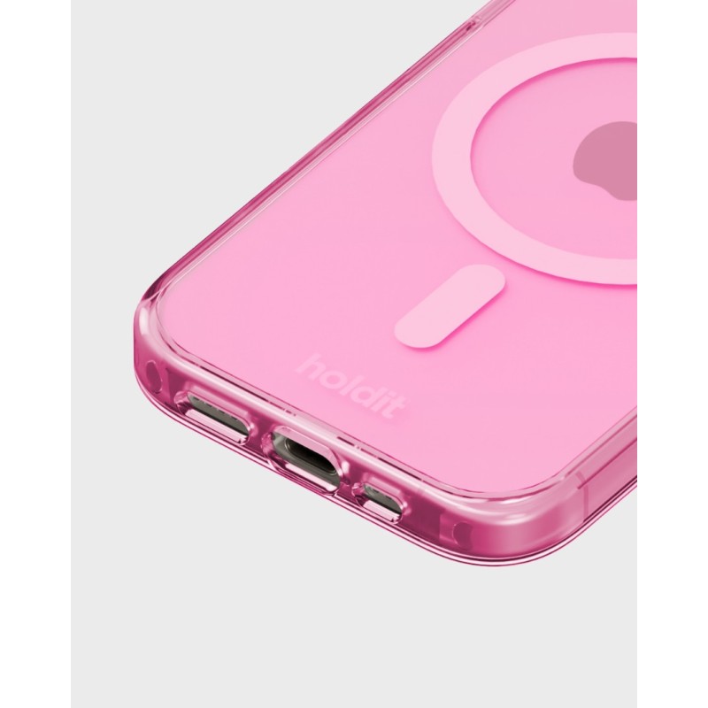 Гръб Holdit MagSafe Case за iPhone 12/12Pro - Розов - iPhone 12 | Phoneplay.bg