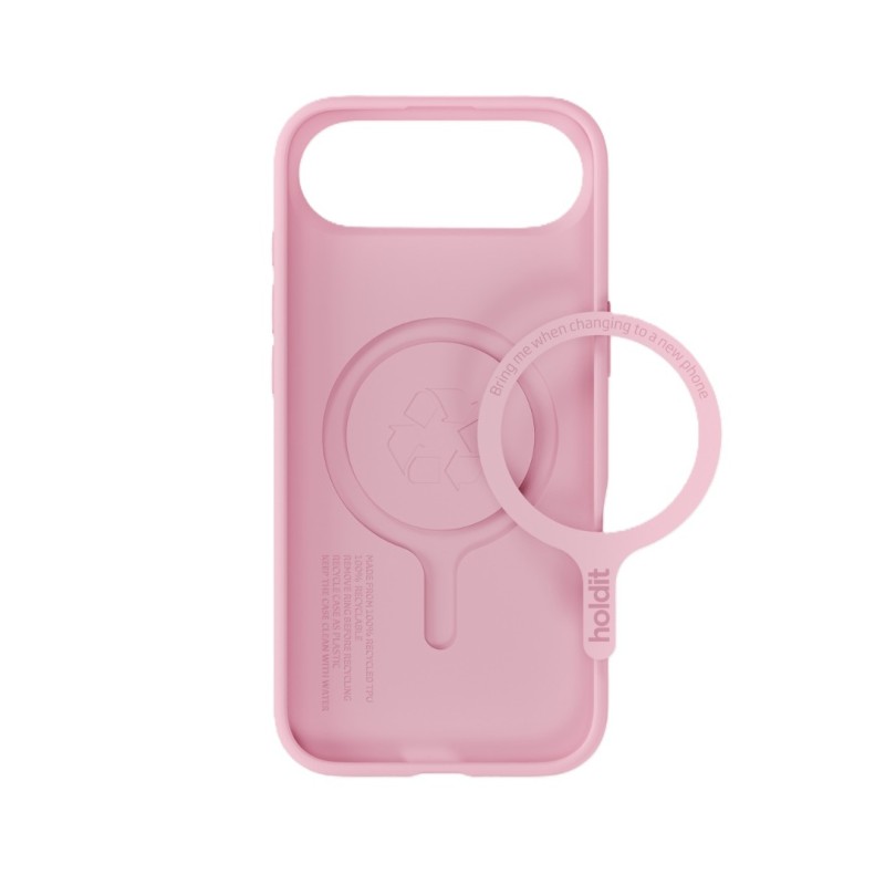 Гръб Holdit Soft Magsafe за iPhone 17 Air - Розов - iPhone 17 Air | Phoneplay.bg