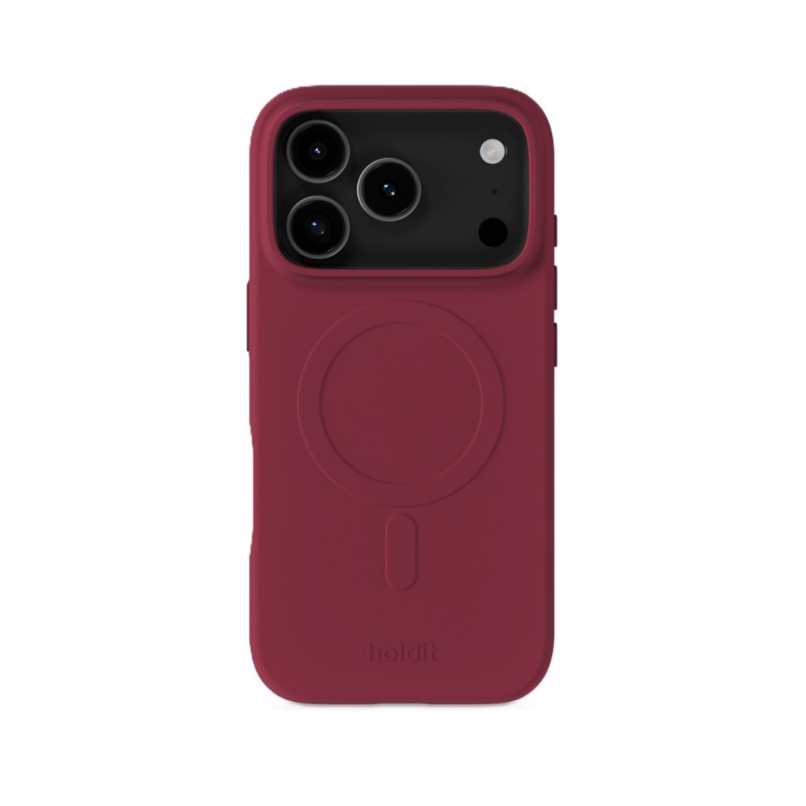 Гръб Holdit Soft Magsafe за iPhone 17 Pro Max / 18 Pro Max - Red Velvet | Phoneplay.bg