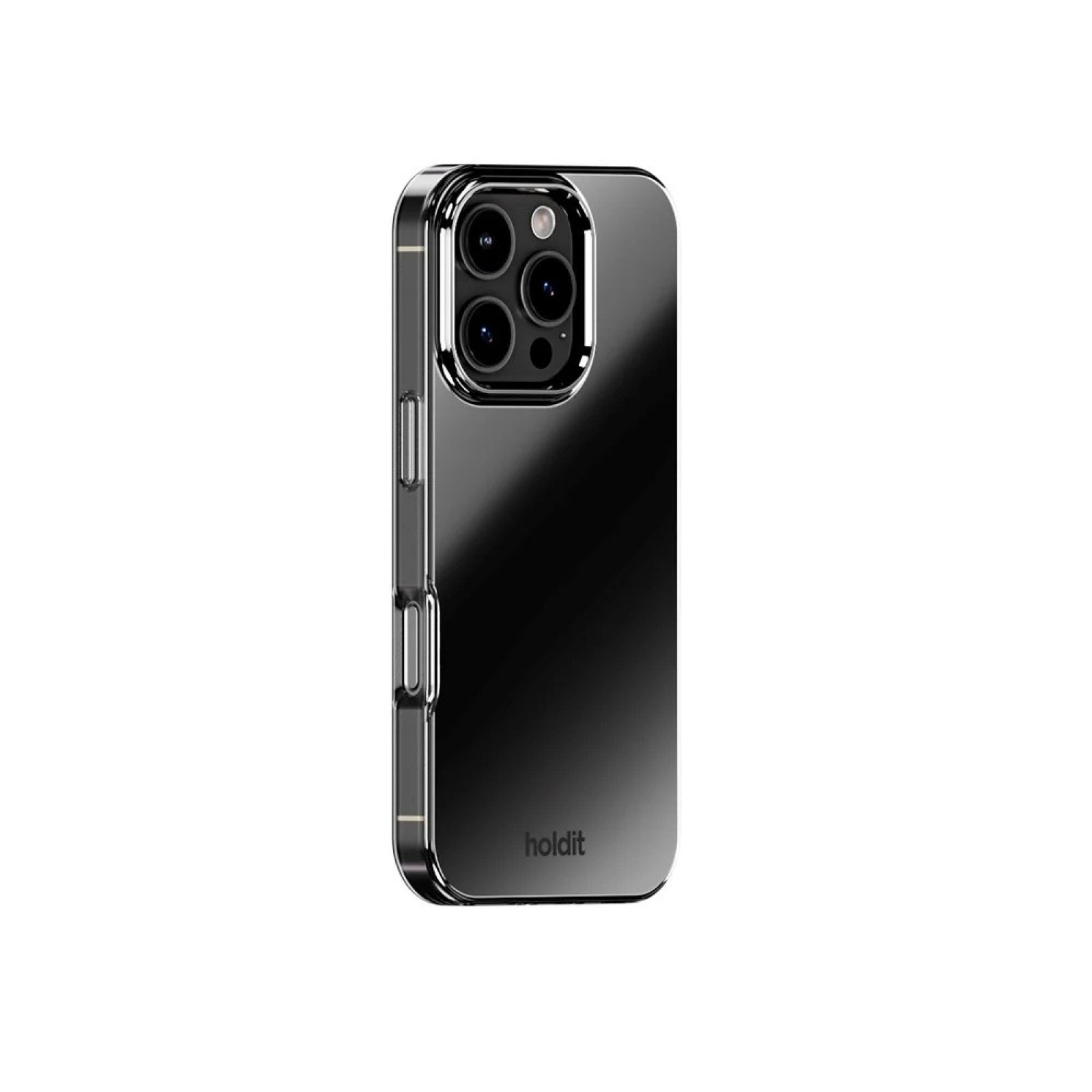Гръб Holdit Mirror за iPhone 16 Pro Magsafe Compatible - Черен - Калъфи за iPhone 16 Pro | Phoneplay.bg