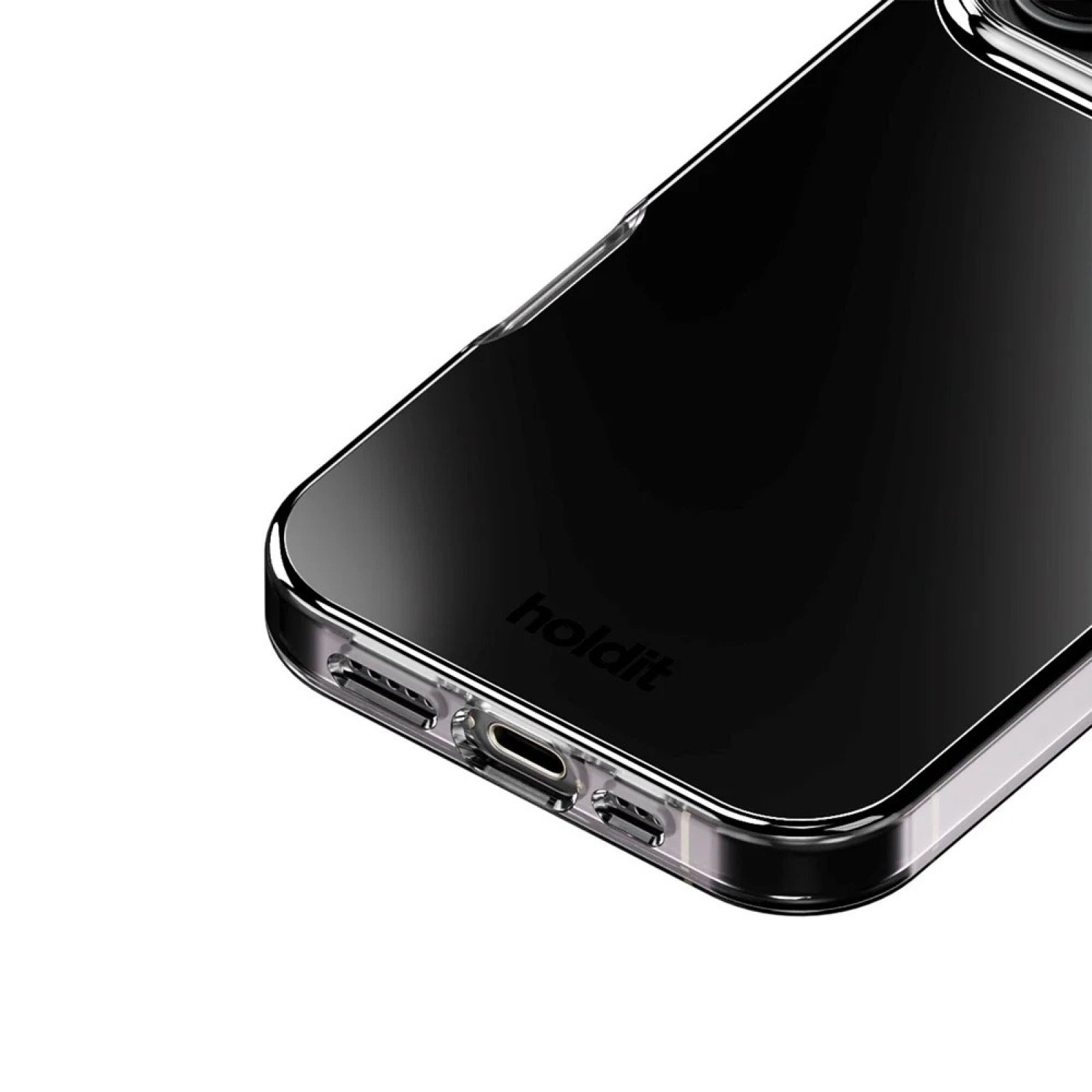 Гръб Holdit Mirror за iPhone 16 Pro Magsafe Compatible - Черен - Калъфи за iPhone 16 Pro | Phoneplay.bg