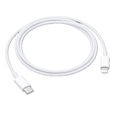Оригинален кабел Apple, USB-C-Lightning, 96W, 1m, MUQ93ZM/A, Бял