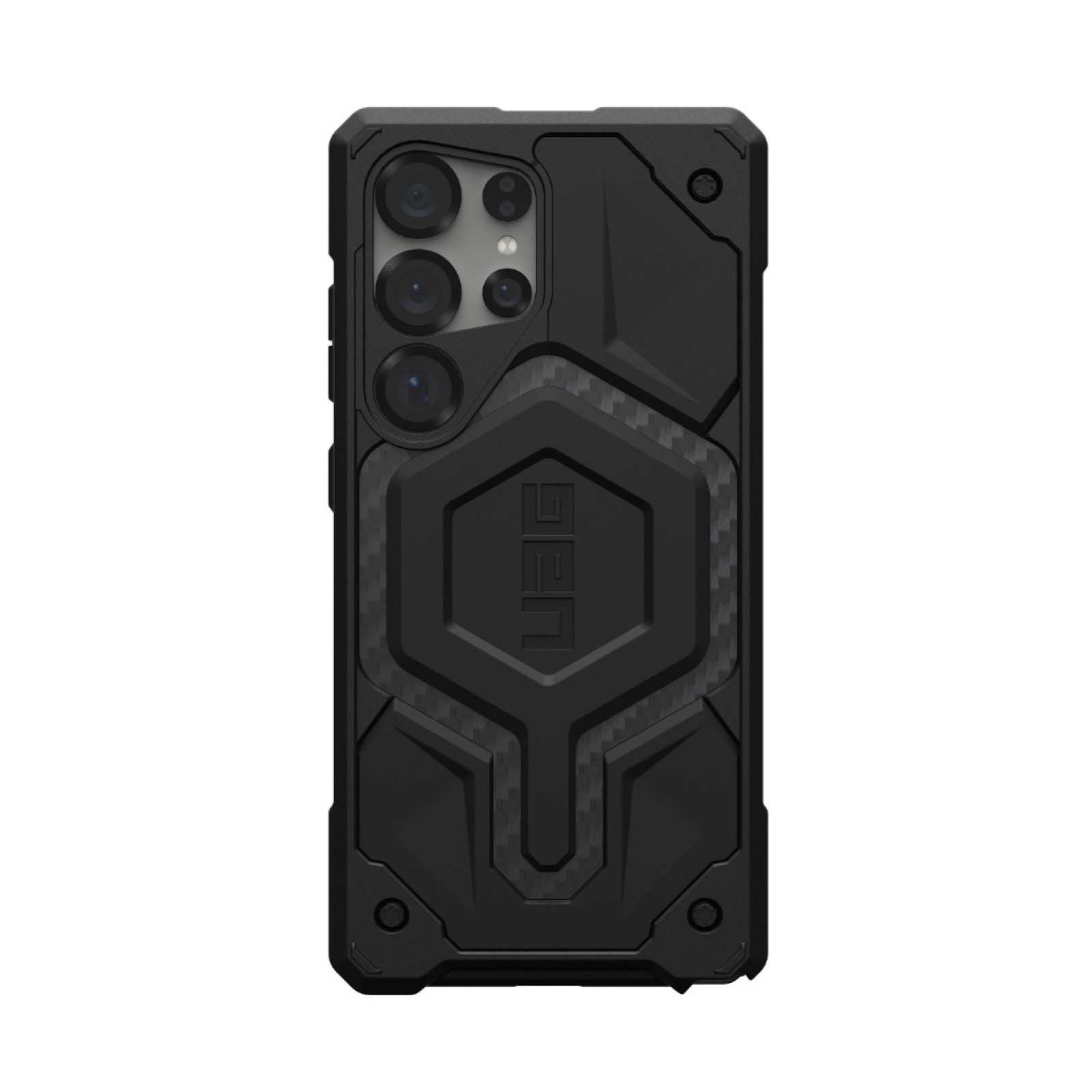 Гръб UAG Monarch Pro за Samsung Galaxy S25 Ultra - Carbon Fiber - Калъфи за Samsung Galaxy S25 Ultra | Phoneplay.bg