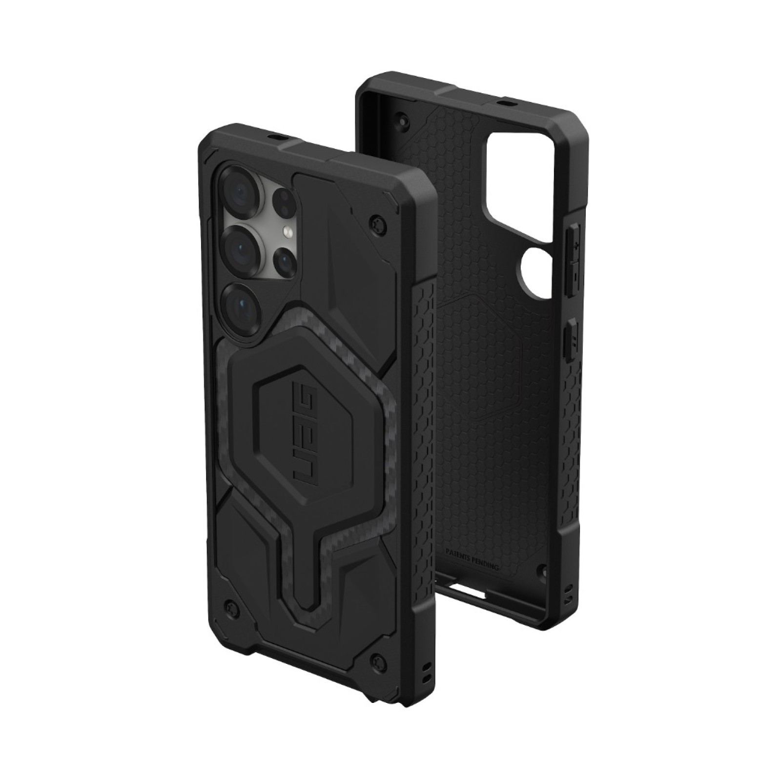 Гръб UAG Monarch Pro за Samsung Galaxy S25 Ultra - Carbon Fiber - Калъфи за Samsung Galaxy S25 Ultra | Phoneplay.bg