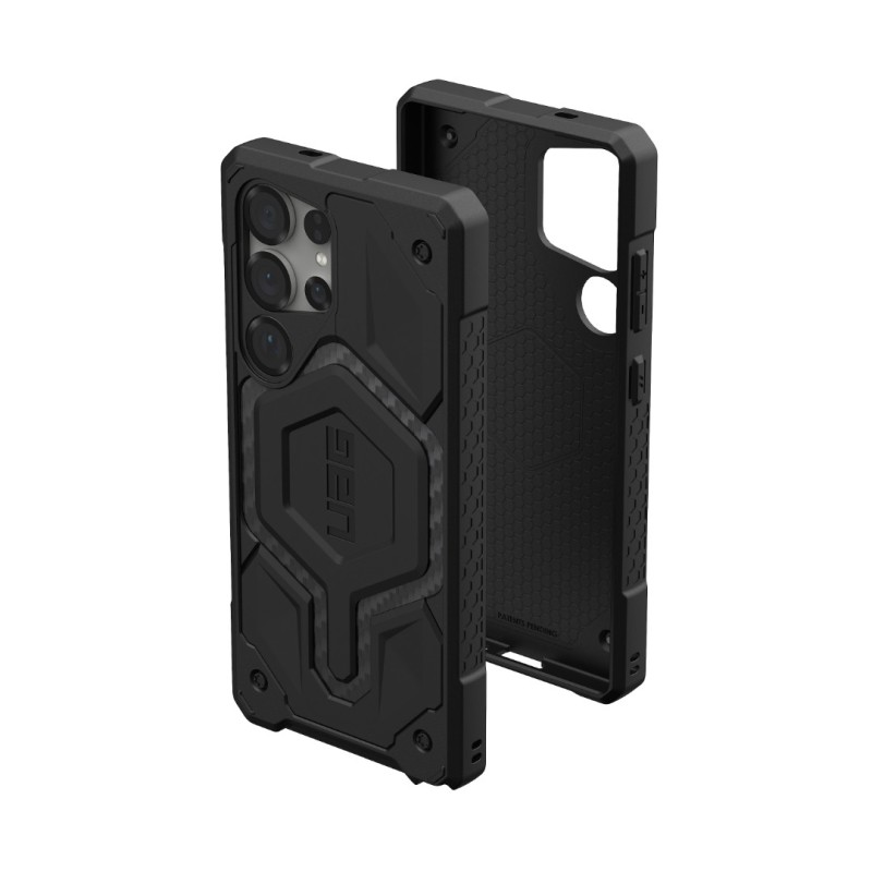 Гръб UAG Monarch Pro за Samsung Galaxy S25 Ultra - Carbon Fiber - Калъфи за Samsung Galaxy S25 Ultra | Phoneplay.bg