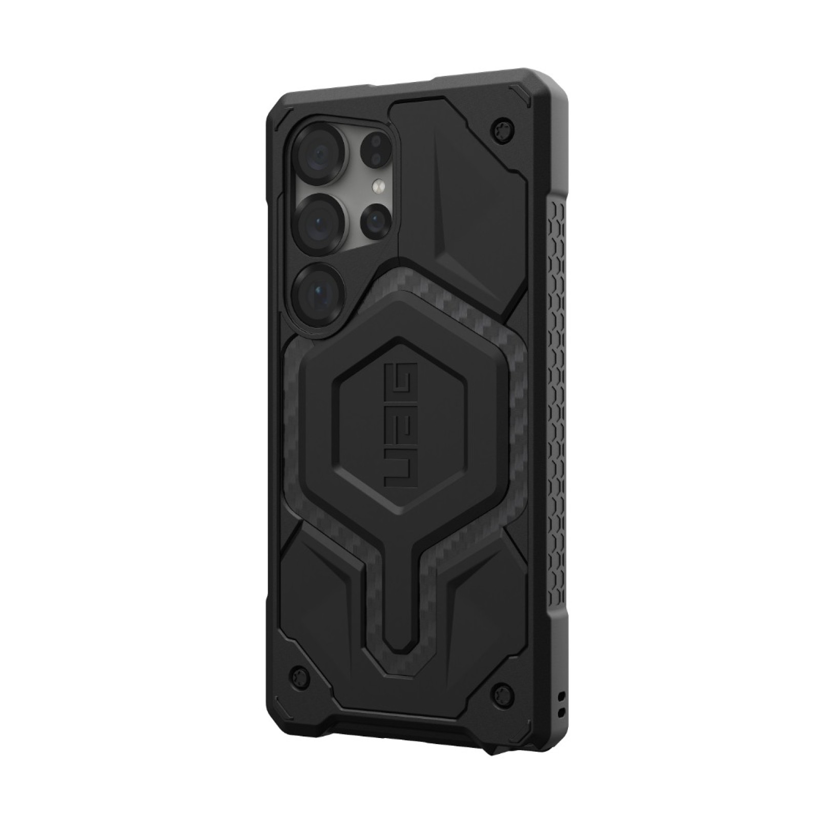 Гръб UAG Monarch Pro за Samsung Galaxy S25 Ultra - Carbon Fiber - Калъфи за Samsung Galaxy S25 Ultra | Phoneplay.bg