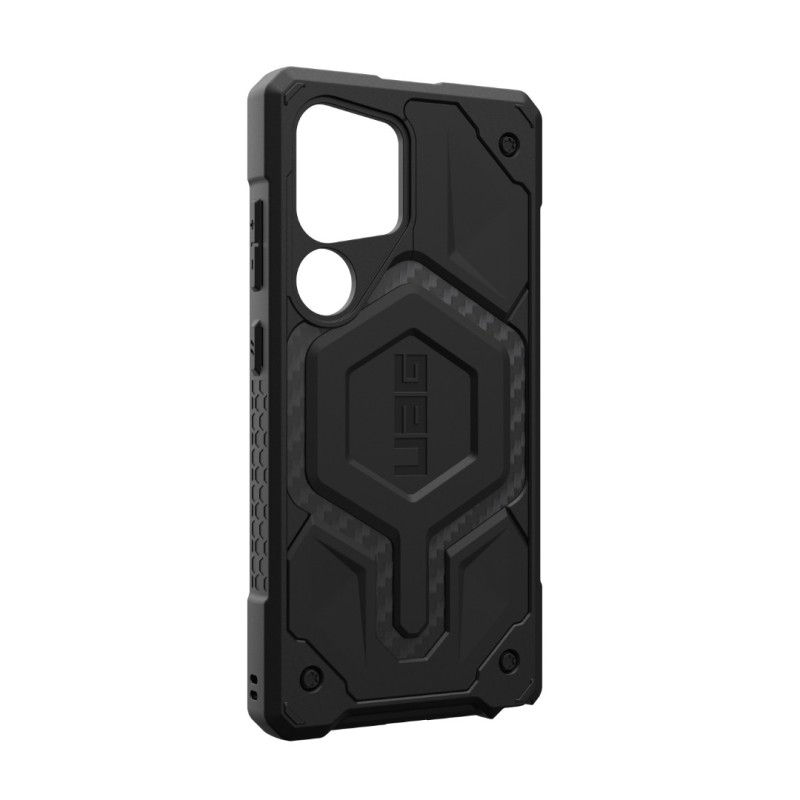 Гръб UAG Monarch Pro за Samsung Galaxy S25 Ultra - Carbon Fiber - Калъфи за Samsung Galaxy S25 Ultra | Phoneplay.bg