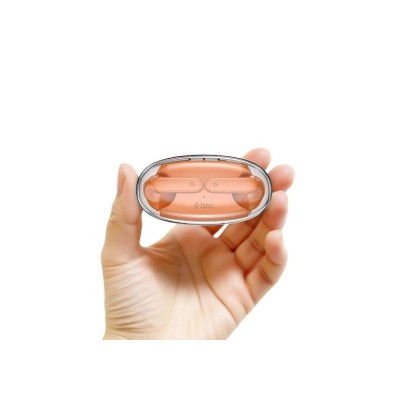 Bluetooth слушалки ttec AirBeat Glace TWS BT Headset - Coral Orange