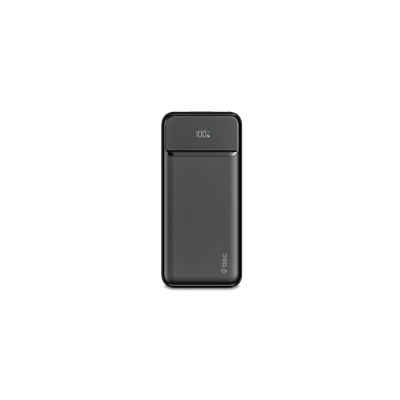 Външна батерия ttec ReCharger LCD 10.000mAh PD 20W Powerbank - Черна