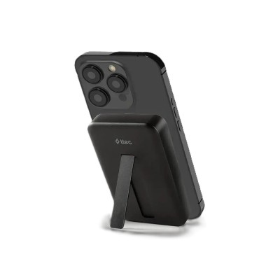 Външна батерия ttec ReCharger Pro M 10.000mAh Qi2/MagSafe comp. 15W Powerbank - Черна