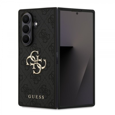 Калъф Guess PU 4G Metal Logo Case за Samsung Galaxy Z Fold 7 - Сив
