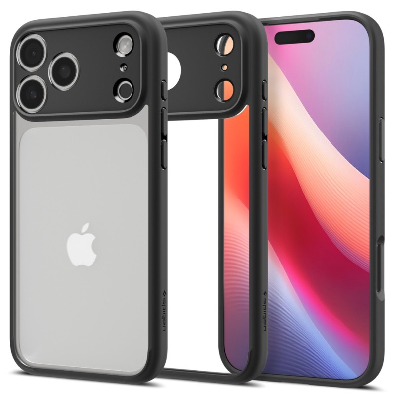 Гръб Spigen Ultra Hybrid за iPhone 17 Pro Max / 18 Pro Max - Черен