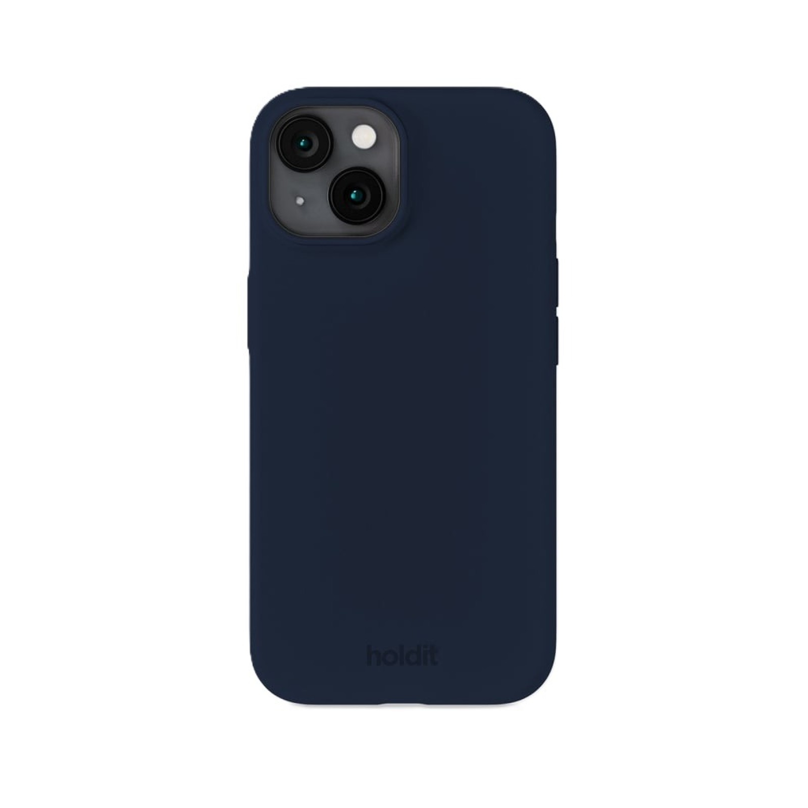 Гръб Holdit Silicone за iPhone 14/13 - Midnight Blue - Калъфи за iPhone 13 | Phoneplay.bg
