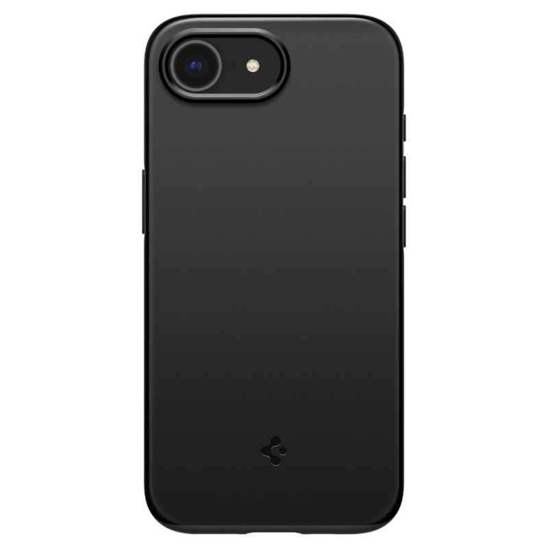 Гръб Spigen за iPhone 17E, iPhone 16E, Thin Fit, MagSafe, Черен - Калъфи за iPhone 16 | Phoneplay.bg