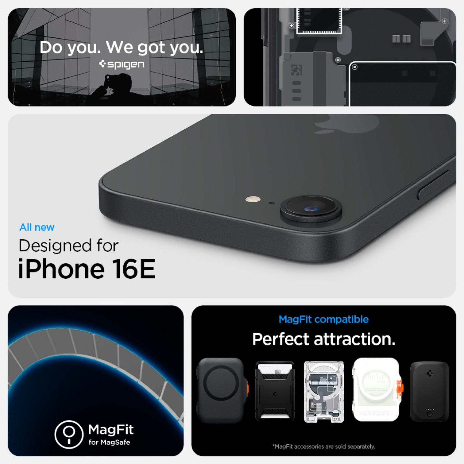 Гръб Spigen Ultra Hybrid MagSafe за iPhone 17E, iPhone 16E - Zero one black - Калъфи за iPhone 16 | Phoneplay.bg