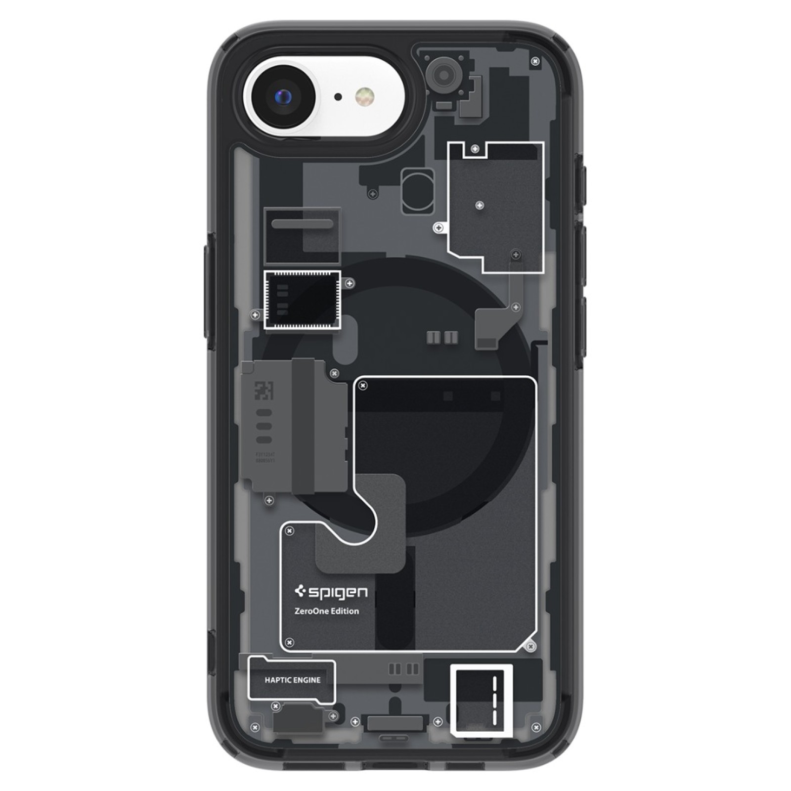 Гръб Spigen Ultra Hybrid MagSafe за iPhone 17E, iPhone 16E - Zero one black - Калъфи за iPhone 16 | Phoneplay.bg