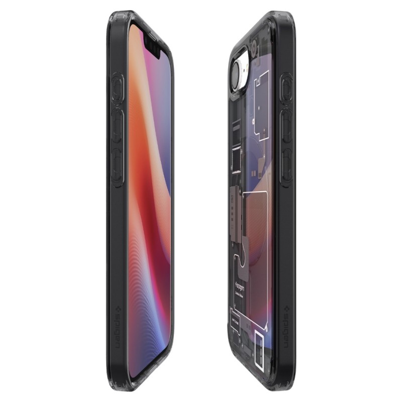 Гръб Spigen Ultra Hybrid MagSafe за iPhone 17E, iPhone 16E - Zero one black - Калъфи за iPhone 16 | Phoneplay.bg