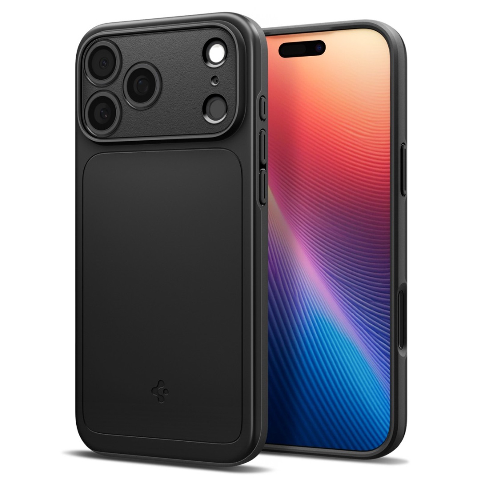 Гръб Spigen Thin Fit за iPhone 17 Pro / 18 Pro, Черен | Phoneplay.bg