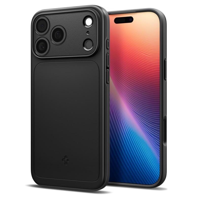 Гръб Spigen Thin Fit за iPhone 17 Pro / 18 Pro, Черен | Phoneplay.bg