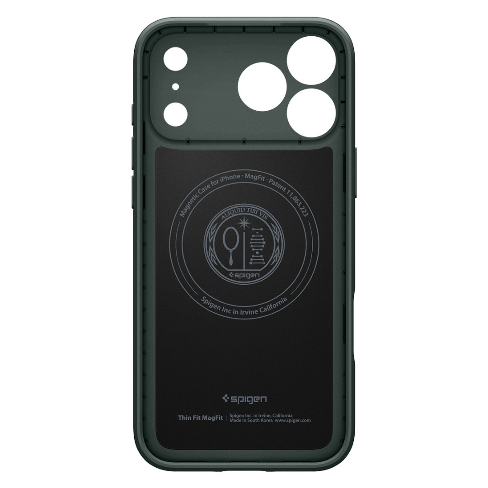 Гръб Spigen Thin Fit MagSafe за iPhone 17 Pro / 18 Pro - Зелен | Phoneplay.bg